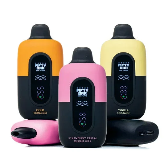 Fifty Bar V2 20K Disposable Vape – 20,000 Puffs