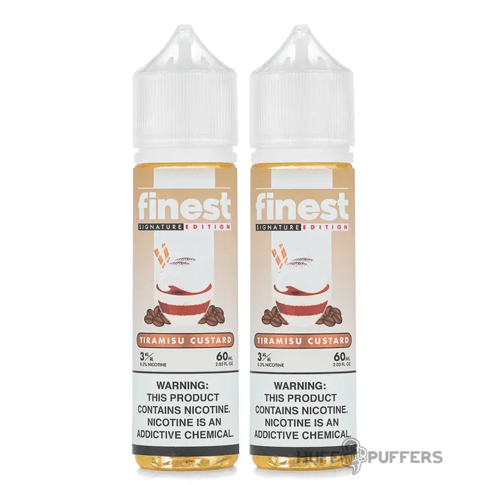 Finest Signature Edition – Tiramisu Custard 120mL