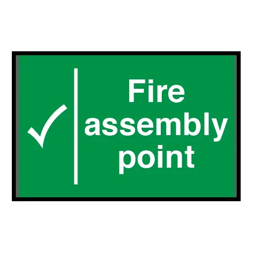 Fire Assembly Point and Tick