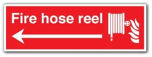 Fire hose reel – arrow left