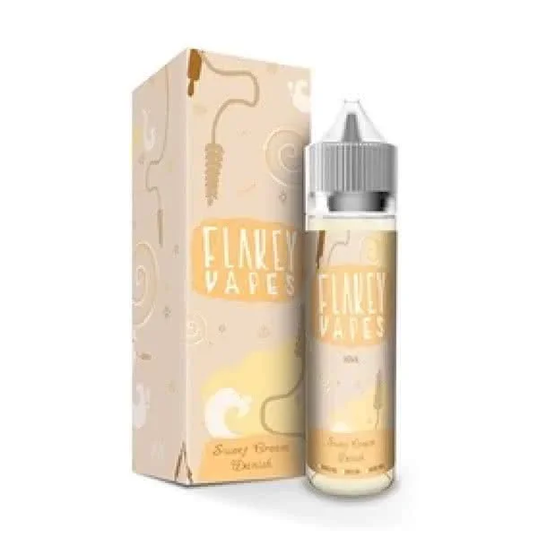Flakey Sweet Cream Danish Max VG E-Liquid 50ml Short fill