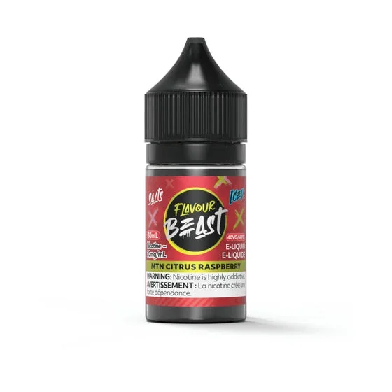 Flavour Beast E-Liquid – MTN Citrus Raspberry Iced