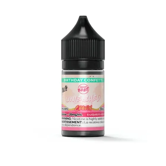 Flavour Beast Unleashed Cravin E-Liquid – Birthday Confetti