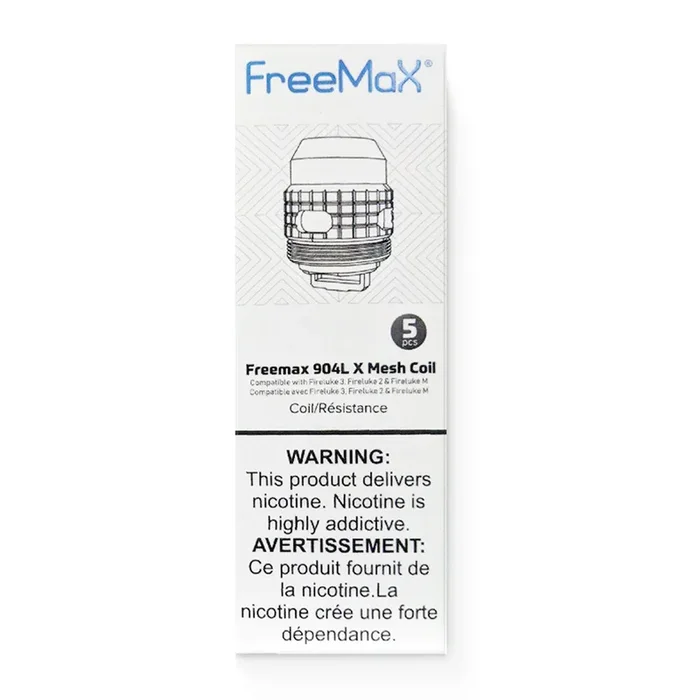 FreeMax FireLuke 904L X Mesh Replacement Coils – 5 Pack
