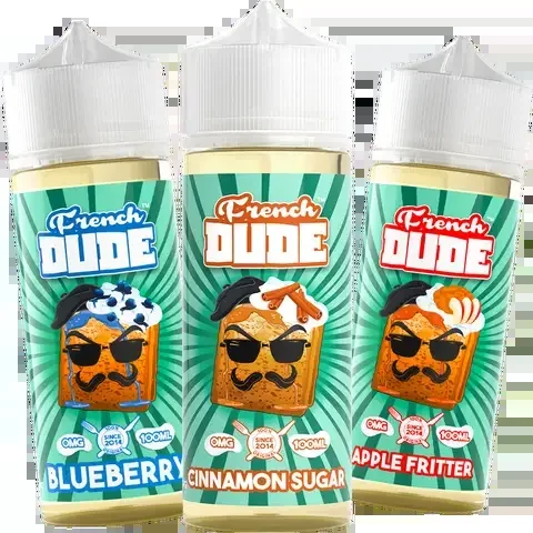French Dude 100ml Shortfill