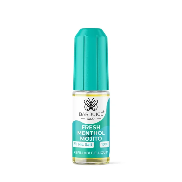 Fresh Menthol Mojito Nic Salt by Bar Juice. – 10ml