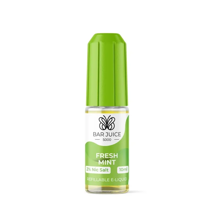 Fresh Mint Nic Salt by Bar Juice. – 10ml