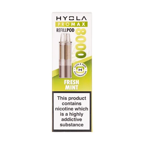 Fresh Mint Pro Max 8000 Prefilled Pod + Refill by Hyola