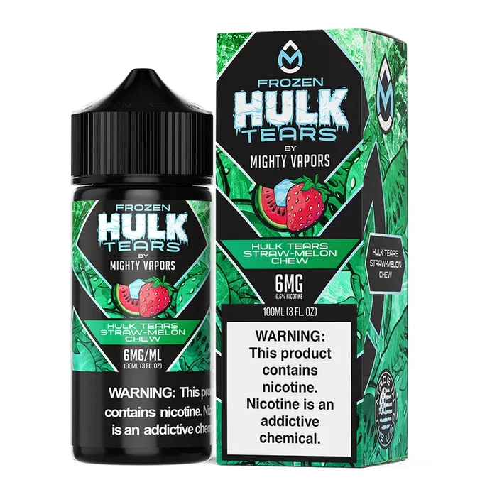 Frozen Hulk Tears | Mighty Vapors Hulk Tears | 100mL