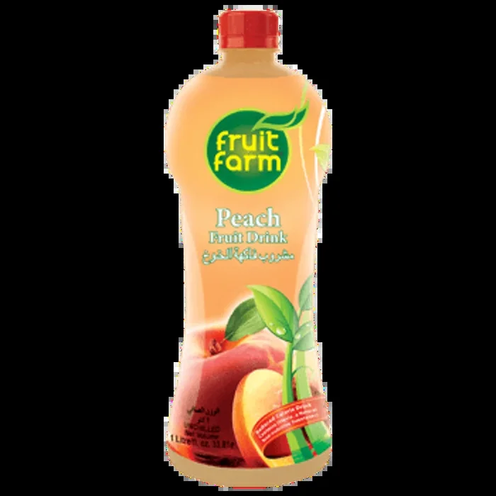 FRUIT FARM PEACH FRUIT DRINK BOTTLE 1LTR