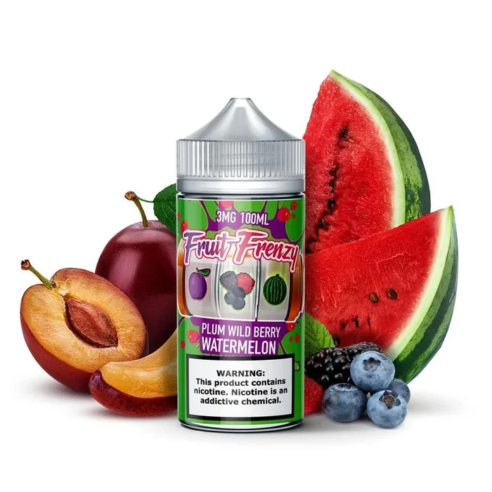 FRUIT FRENZY | Plum Berry Watermelon 100ML eLiquid