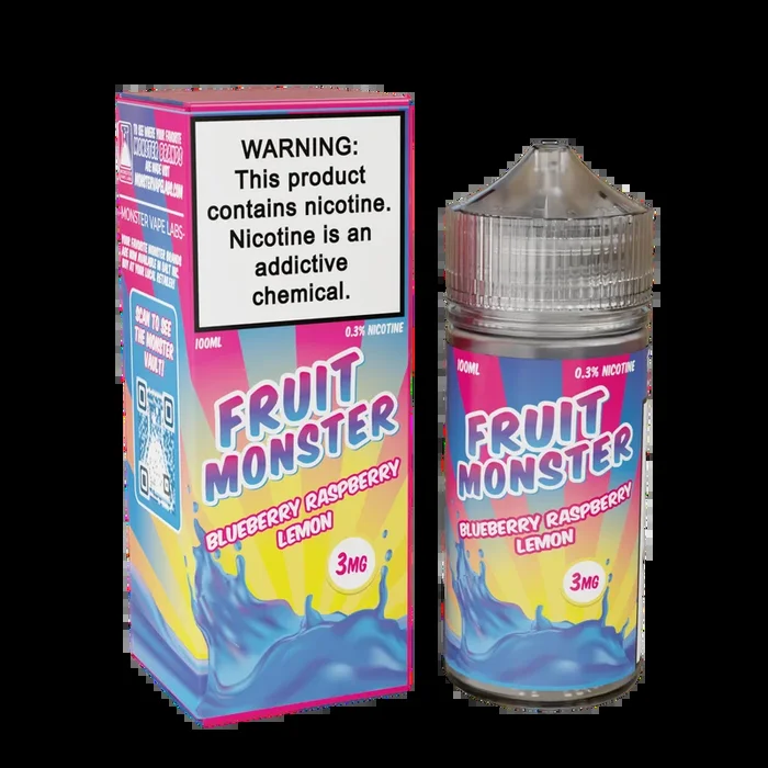 Fruit Monster – Blueberry Raspberry Lemon – 100ML E-Liquid
