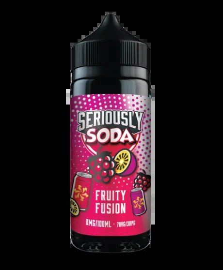 FRUITY FUSION E-LIQUID BY SERIOUSLY SODA / DOOZY VAPE CO 100ML 70VG