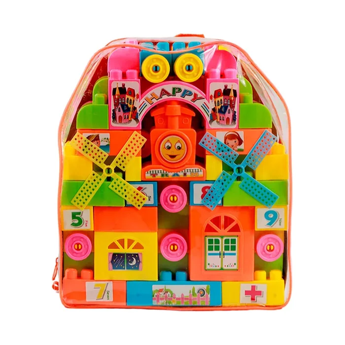 FX0518 BUILDING BLOCKS IN BAG SET 93PCS D