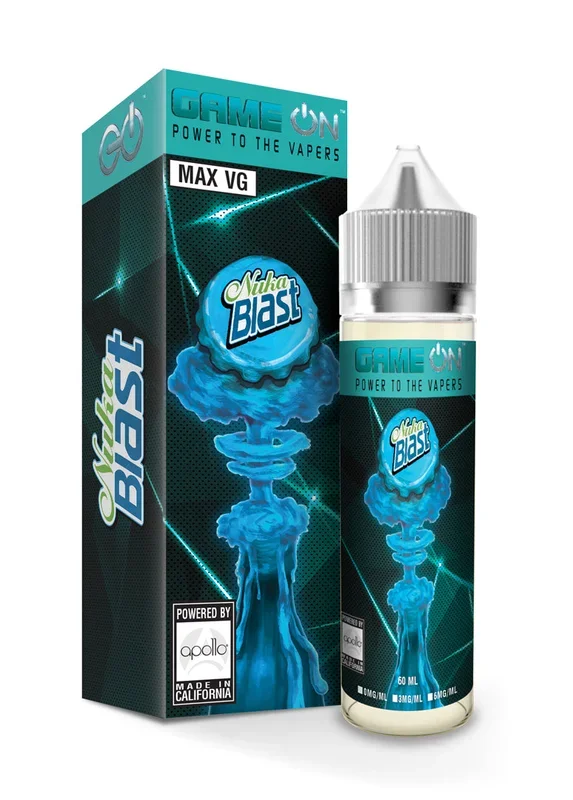 Game On Nuka Blast Max VG E-Liquid 50ml Short fill