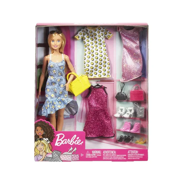 GDJ40 BARBIE DOLL WITH DRESS
