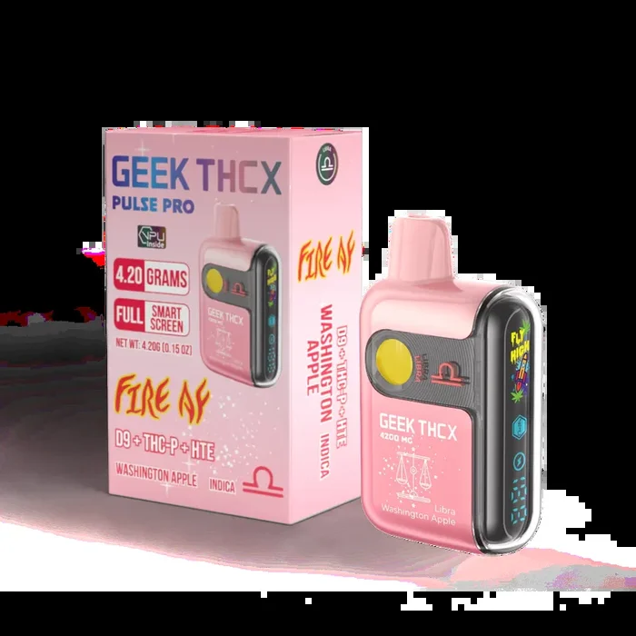 GEEK THCX Pulse Pro FIRE AF THC-P Blend – 4.2g Disposable