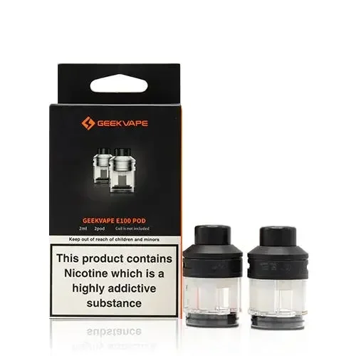 Geekvape E100 Empty Pod (Aegis Eteno) Replacement Pod 2PK