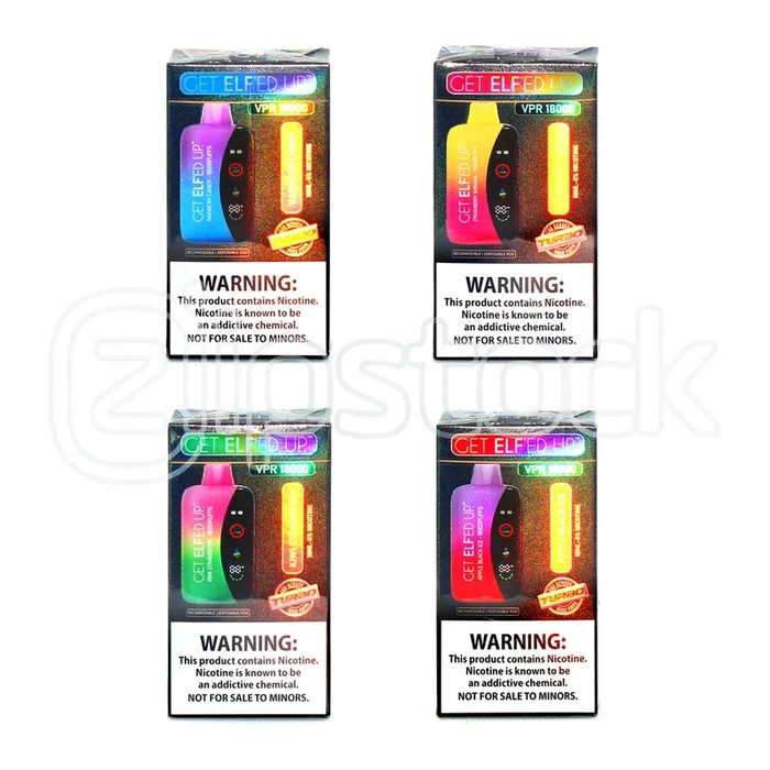 Get ELF’ED Up Vape VPR 18000 Puffs