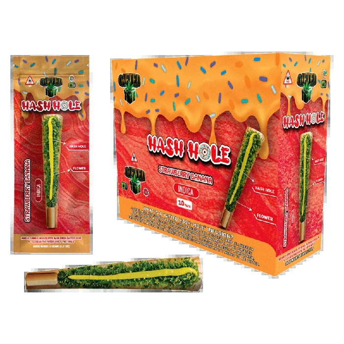 Gifted Hash Hole THC-P Pre-Rolls 2.25gm X 4ct/pk