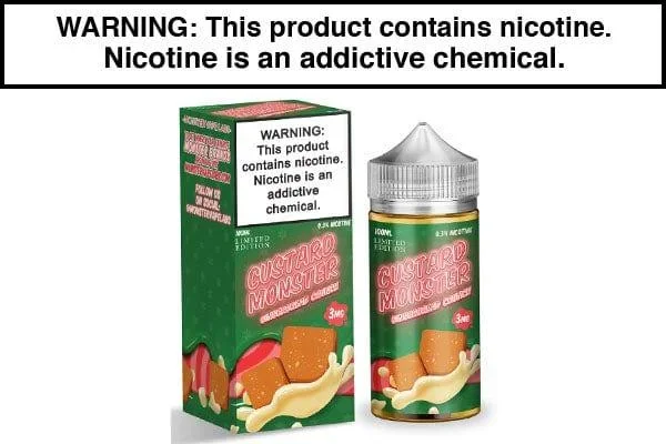 GINGERBREAD CRUNCH BY CUSTARD MONSTER 100ML