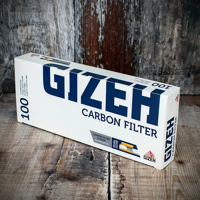 Gizeh Cigarette Tubes Carbon Filter 100 Pack
