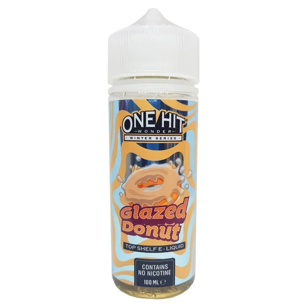 GLAZED DONUT E LIQUID BY ONE HIT WONDER – WINTER SERIES 100ML 80VG
