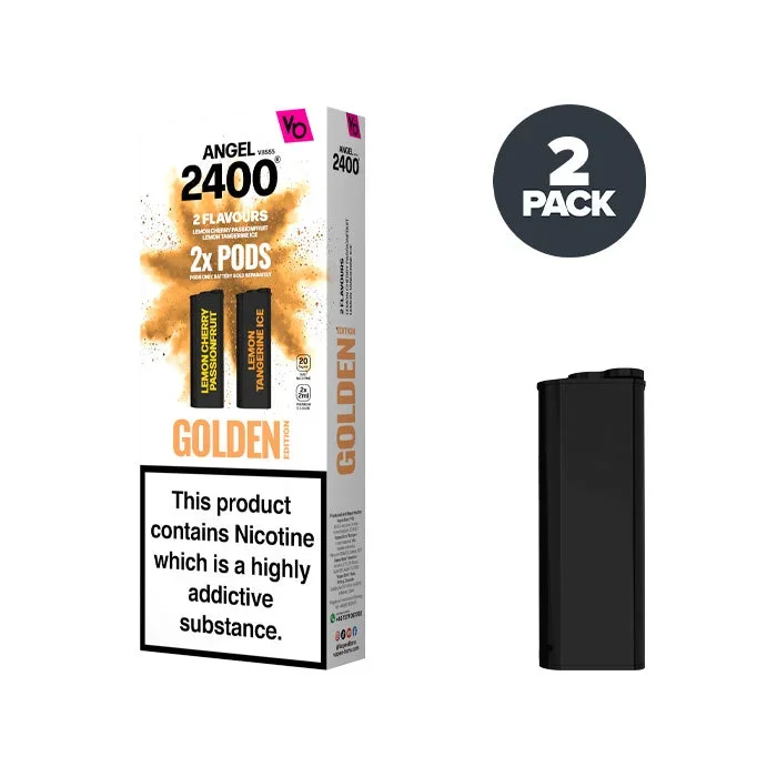 Golden Edition Angel 2400 Pre-filled Pods by Vapes Bars