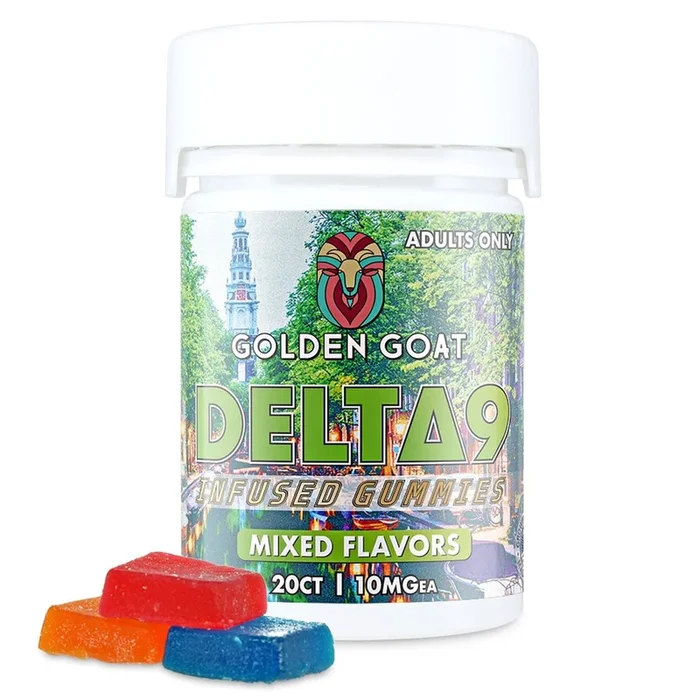 Golden Goat Delta 9 Gummies – 200mg