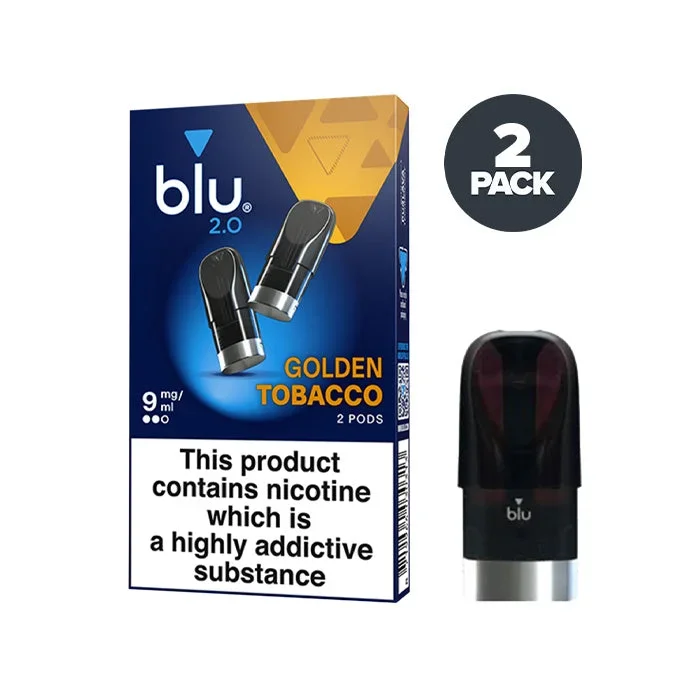 Golden Tobacco Blu 2.0 Pre-Filled Replacement Pods