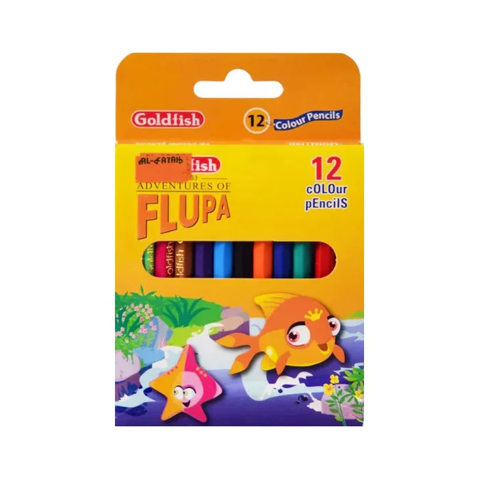GOLDFISH PENCIL COLOR 12PC H12