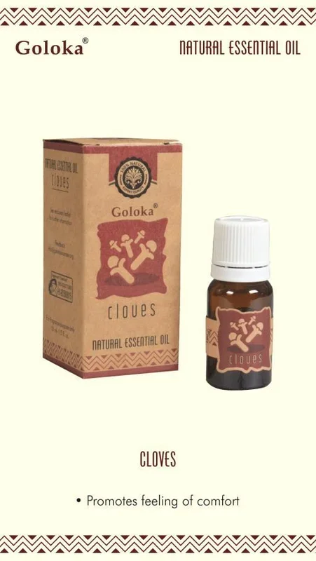 Goloka – Clove Natural & Undiluted Essential Oil 10ml