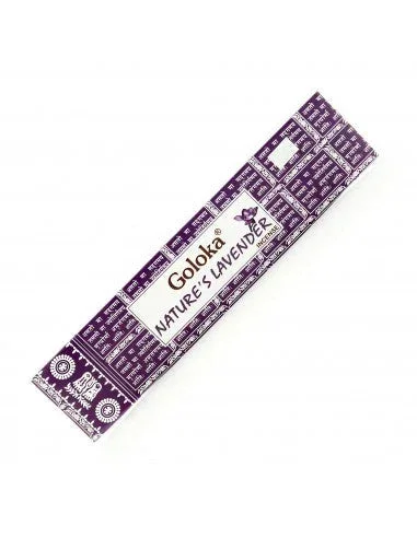 Goloka – Nature’s Lavender 9″ Incense Sticks (15g)
