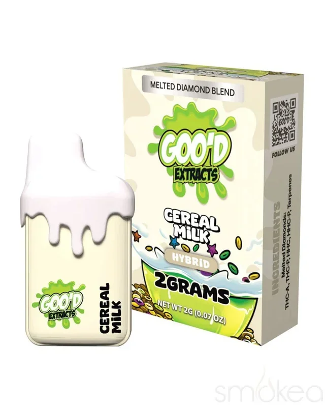 Goo’d 2g Drip THCA Melted Diamonds Blend Vape – Cereal Milk