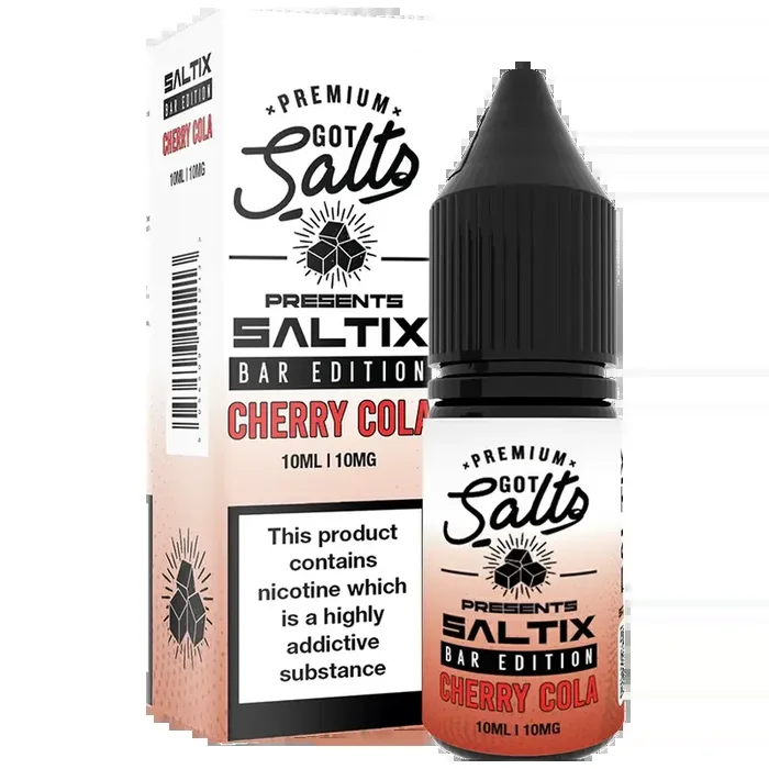 Got Salts SALTIX Cherry Cola Bar Edition Nic Salt 10ml