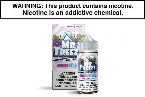 GRAPE FROST BY MR. FREEZE 100ML