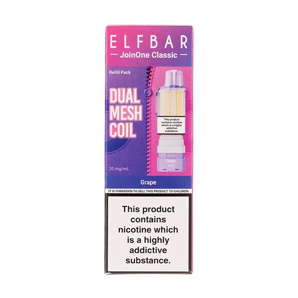 Grape JoinOne Classic Prefilled Pod + Refill by Elf Bar