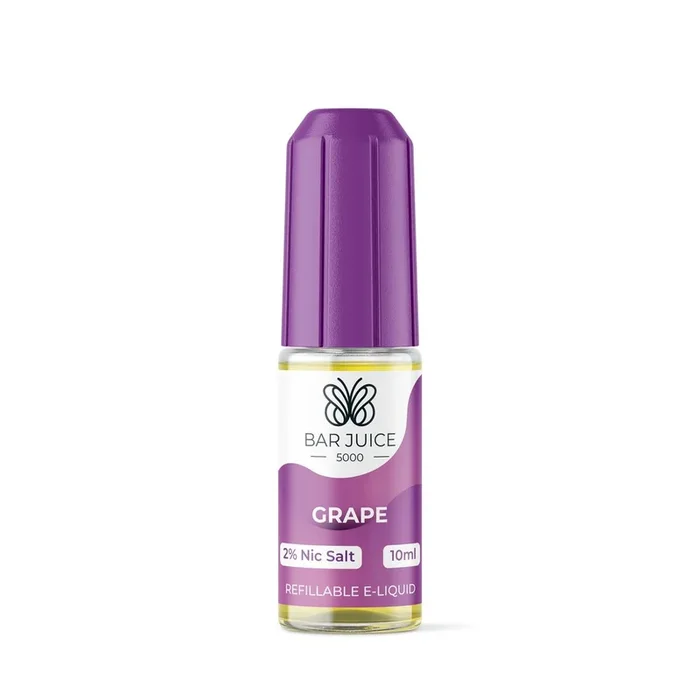Grape Nic Salt by Bar Juice. – 10ml