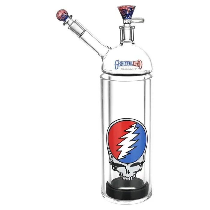 Grateful Dead x Pulsar Glass Gravity Waterpipe – 12.25″ / 14mm F