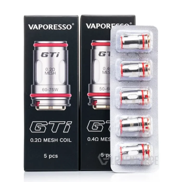 GTi Replacement Mesh Coils By Vaporesso – 5 Pack