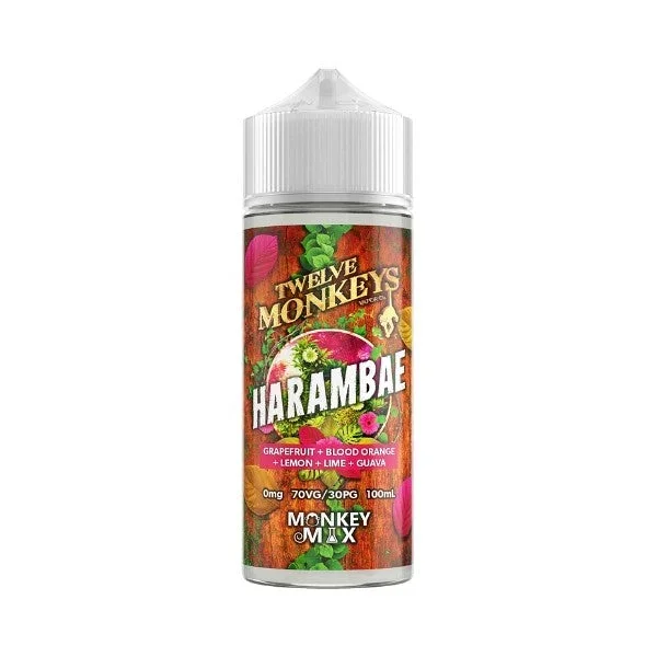 Harambae Shortfill by Twelve Monkeys. – 100ml