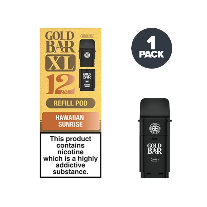 Hawaiian Sunrise Gold Bar XL Prefilled Pod