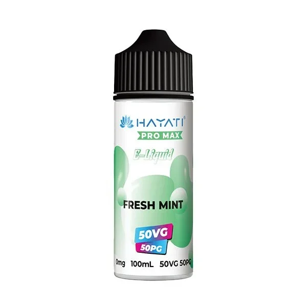 HAYATI FRESH MINT 100ML SHORTFILL E-LIQUID