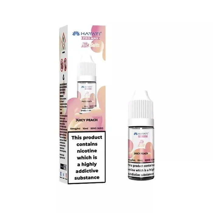 Hayati Pro Max Juicy Peach 10ml Nic Salt