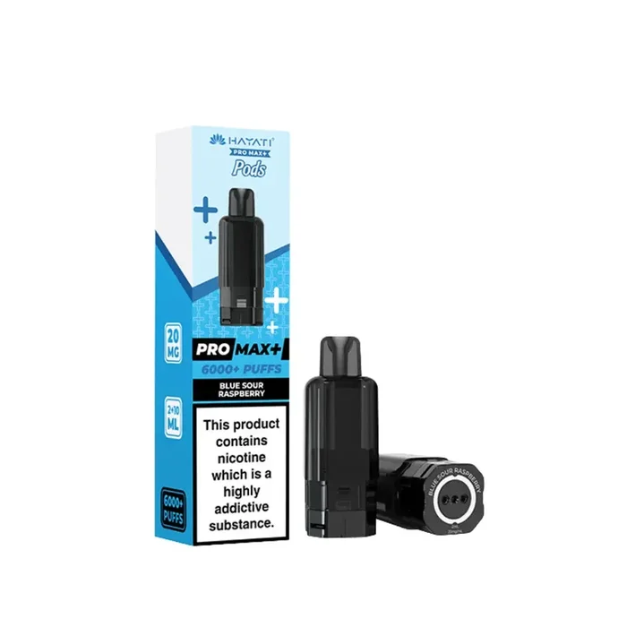 Hayati Pro Max Plus 6000 Blue Sour Raspberry Refill Pods