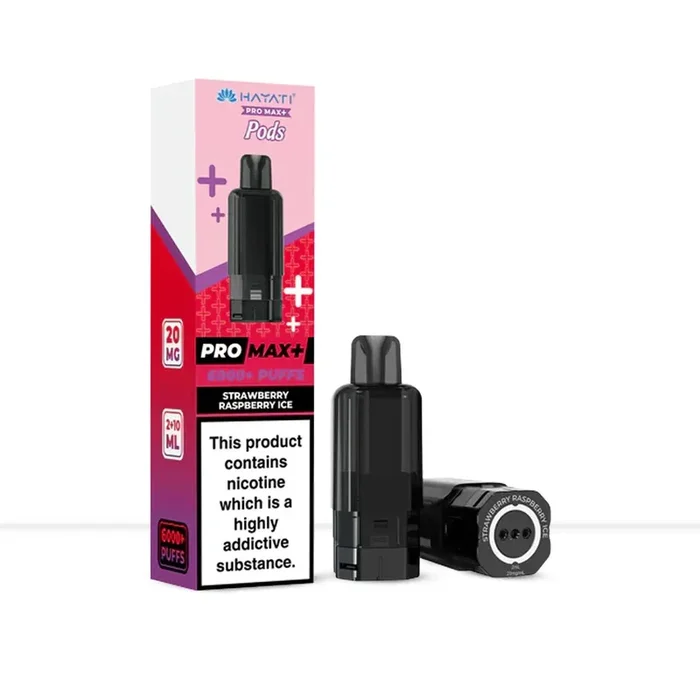 Hayati Pro Max+ Strawberry Raspberry Ice Prefilled Vape Pods