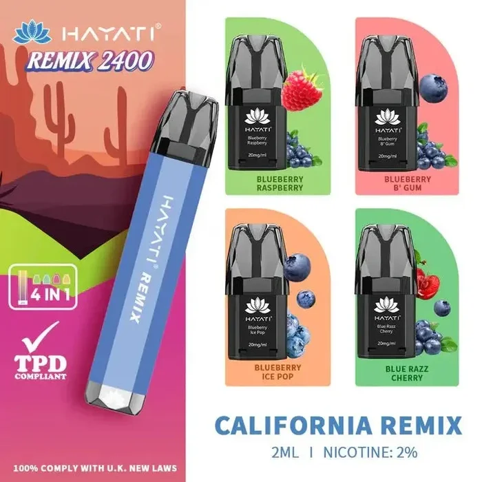 Hayati Remix 2400 4-In-1 Pod Kit