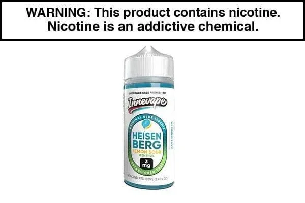 HEISENBERG LEMON SOUR MENTHOL BY INNEVAPE 100ML