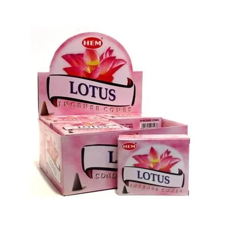 HEM – Lotus Incense Cones (10 Cones)