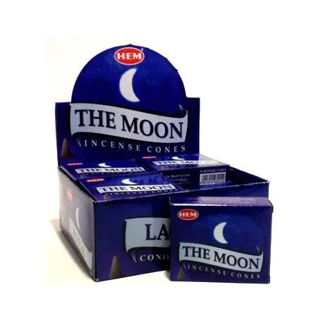 HEM – The Moon Incense Cones (10 Cones)